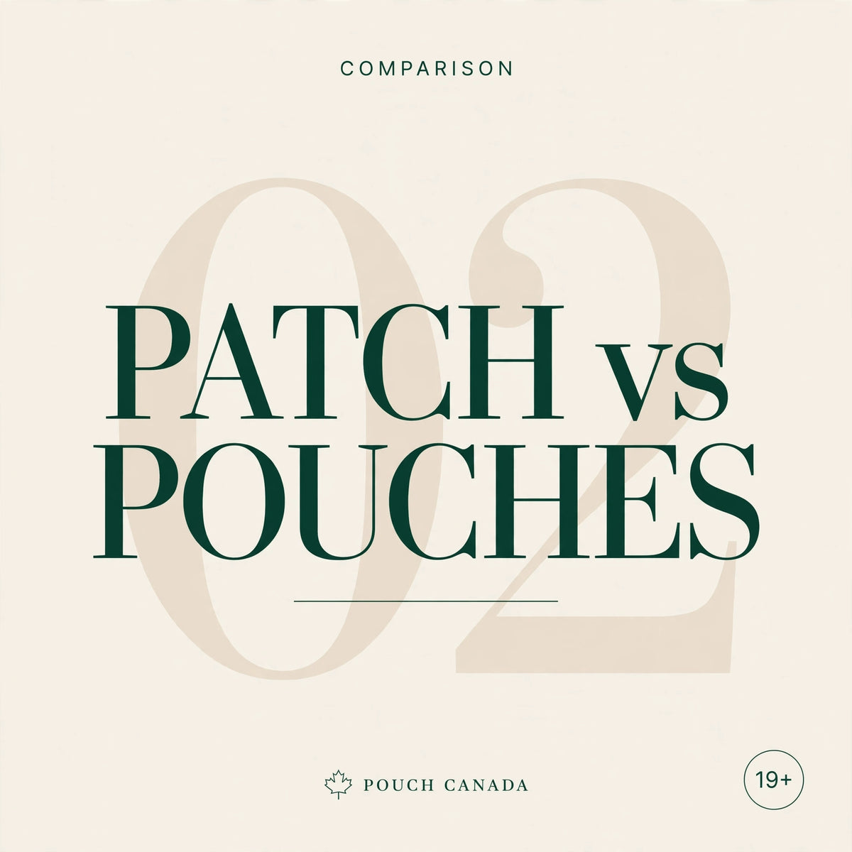 Nicotine Patch vs Nicotine Pouches: Which Suits You?