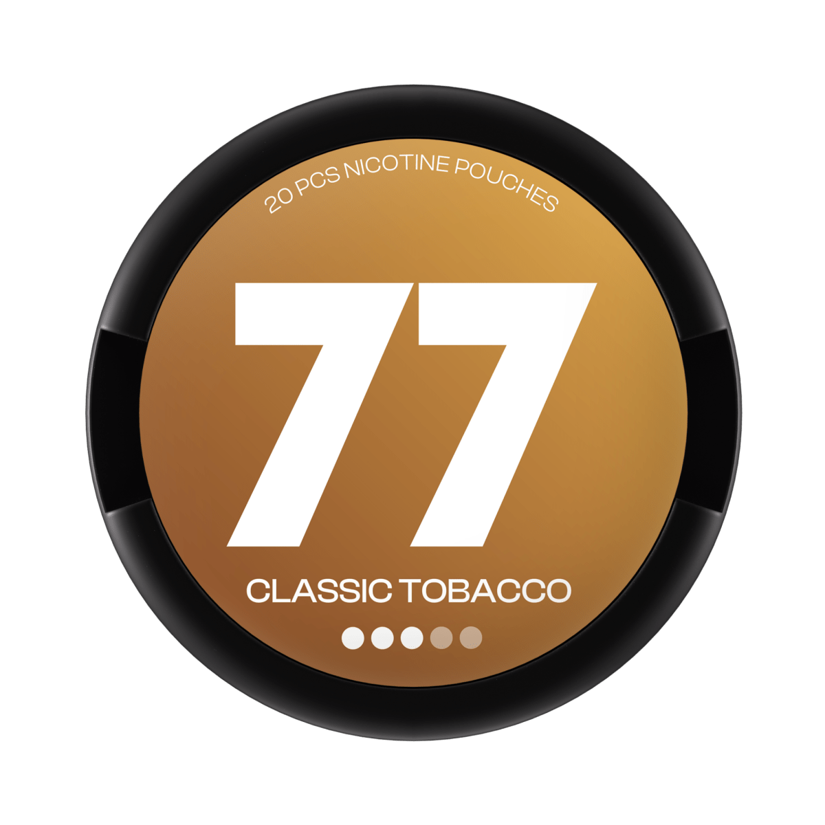 77 Classic Tobacco 10.4 mg — transparent can image