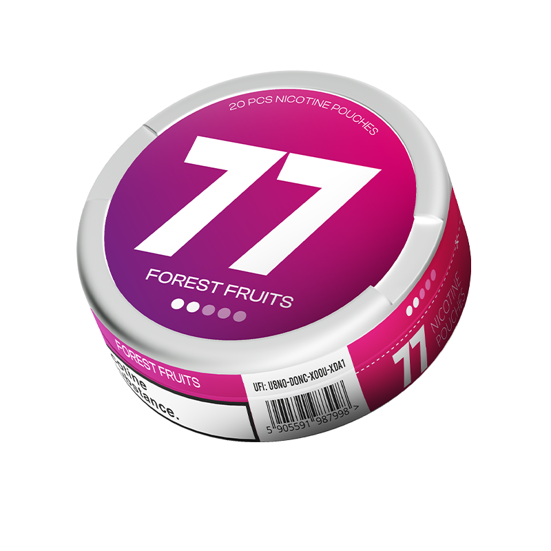 77 Forest Fruits / 5.2 mg can, transparent background
