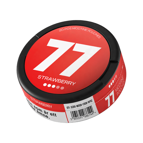 77 Strawberry nicotine pouches