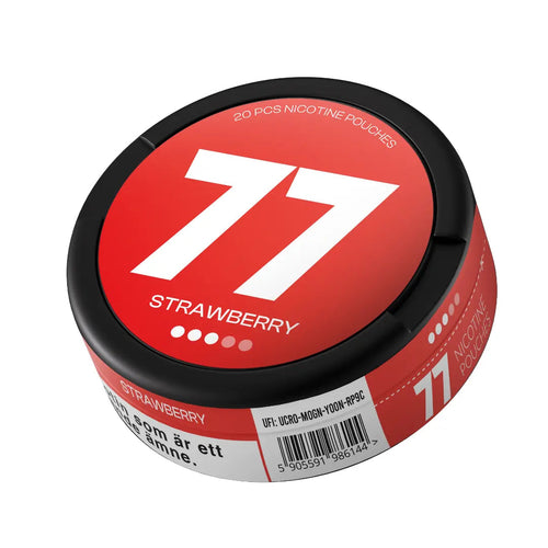 77 nicotine pouches