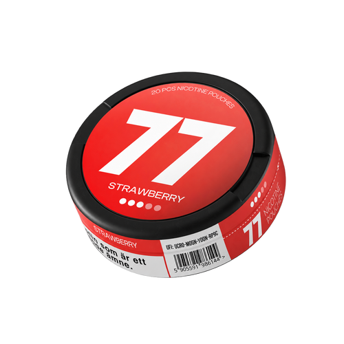 77 nicotine pouches