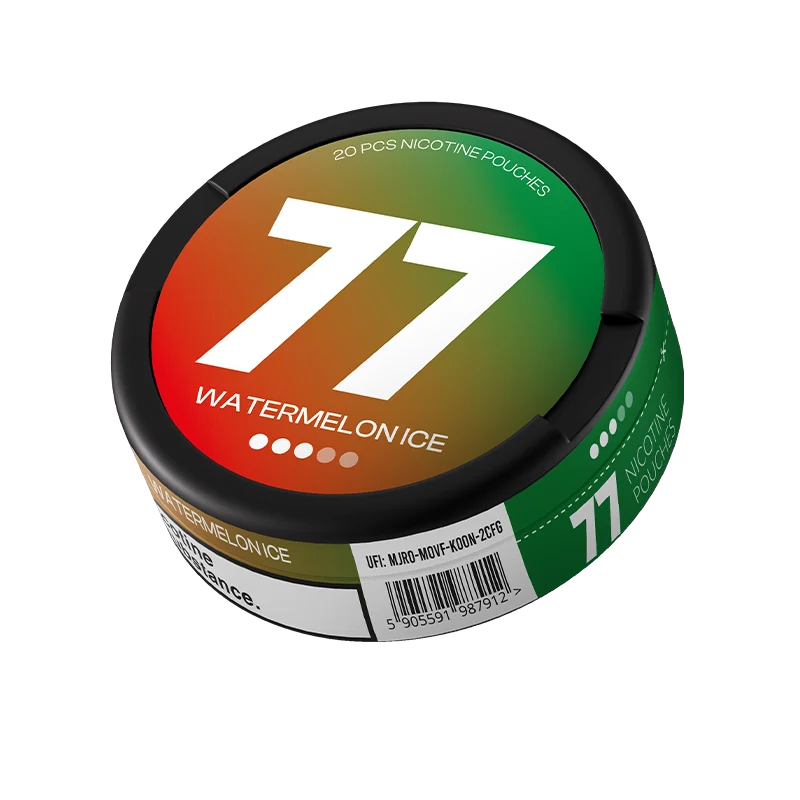 77 Watermelon Ice / 10.4 mg can, transparent background