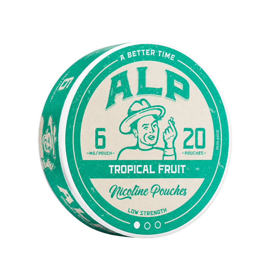 ALP nicotine pouch tin - transparent product image
