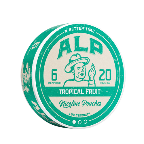 ALP nicotine pouch tin - transparent product image