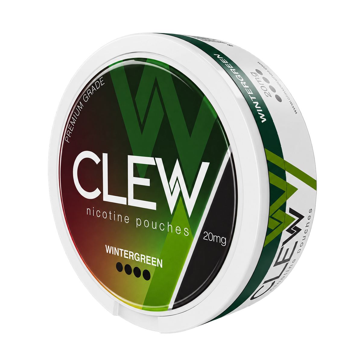 CLEW nicotine pouch tin - transparent product image