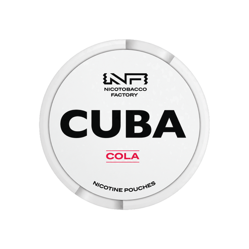 CUBA Cola nicotine pouches