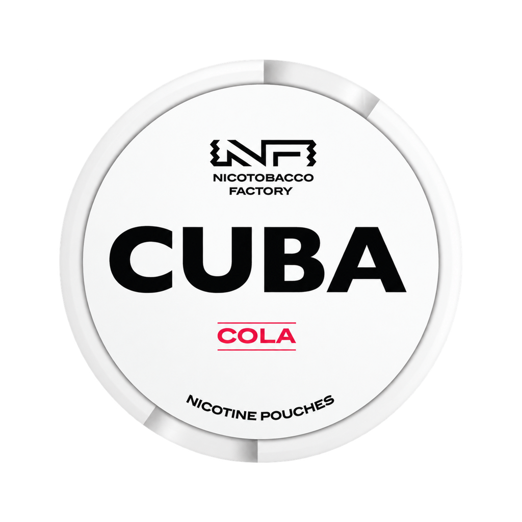 CUBA nicotine pouch tin - transparent product image