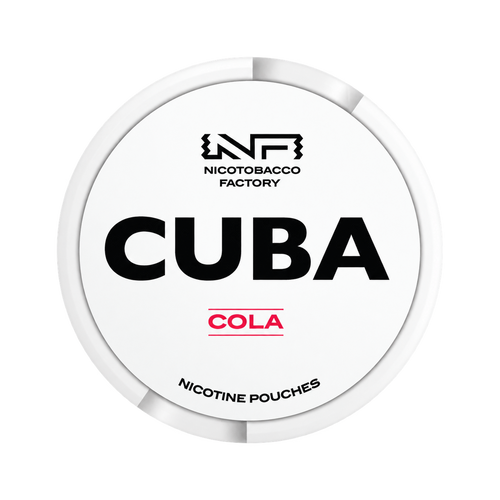 CUBA nicotine pouch tin - transparent product image