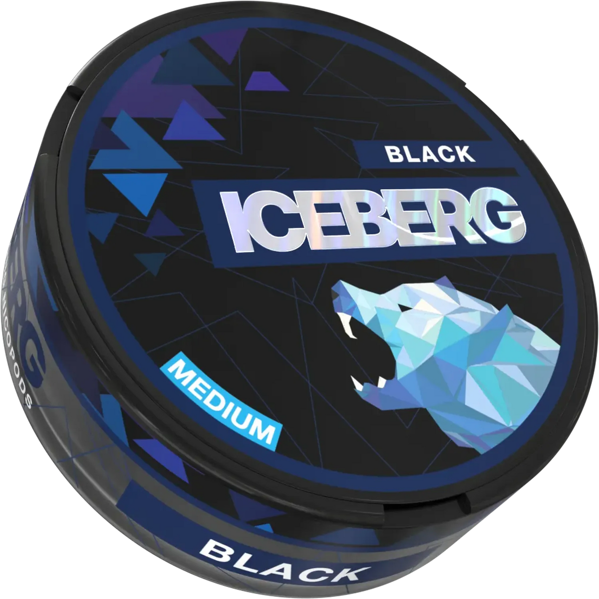 ICEBERG Black 20 mg official transparent can