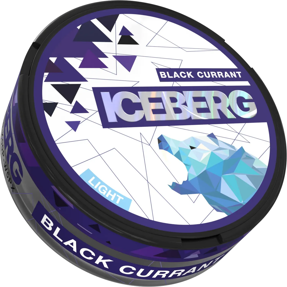 ICEBERG Black Currant 10 mg official transparent can