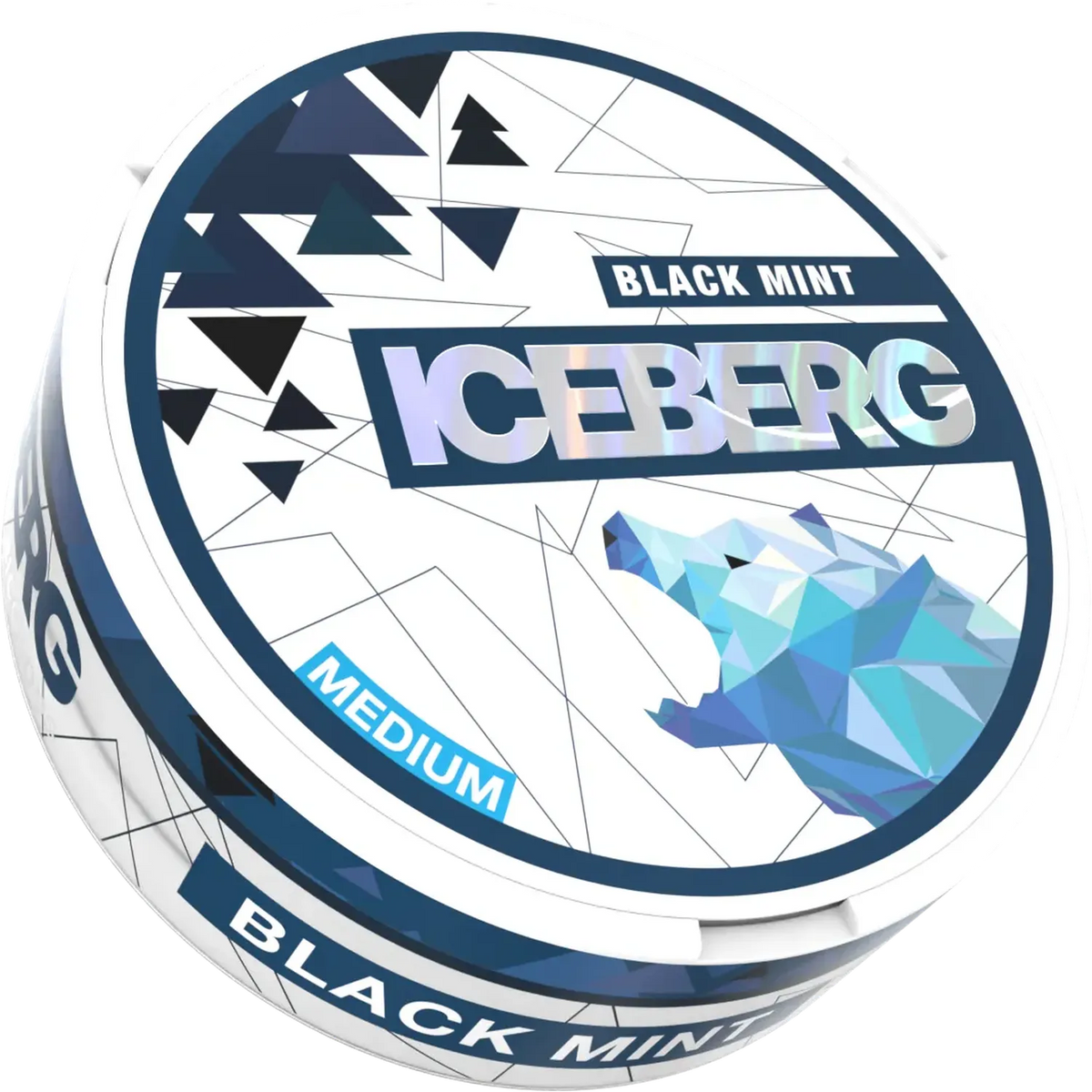 ICEBERG Black Mint 10 mg official transparent can