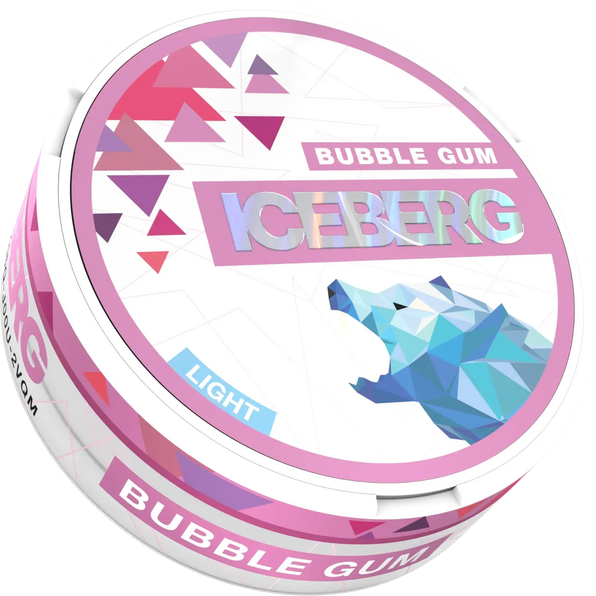 ICEBERG Bubble Gum 10 mg official transparent can