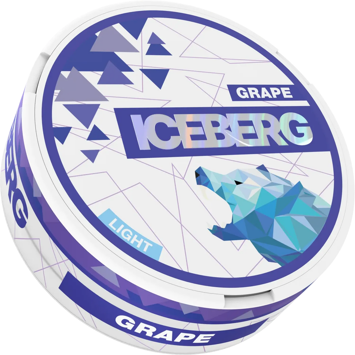 ICEBERG Grape 10 mg official transparent can