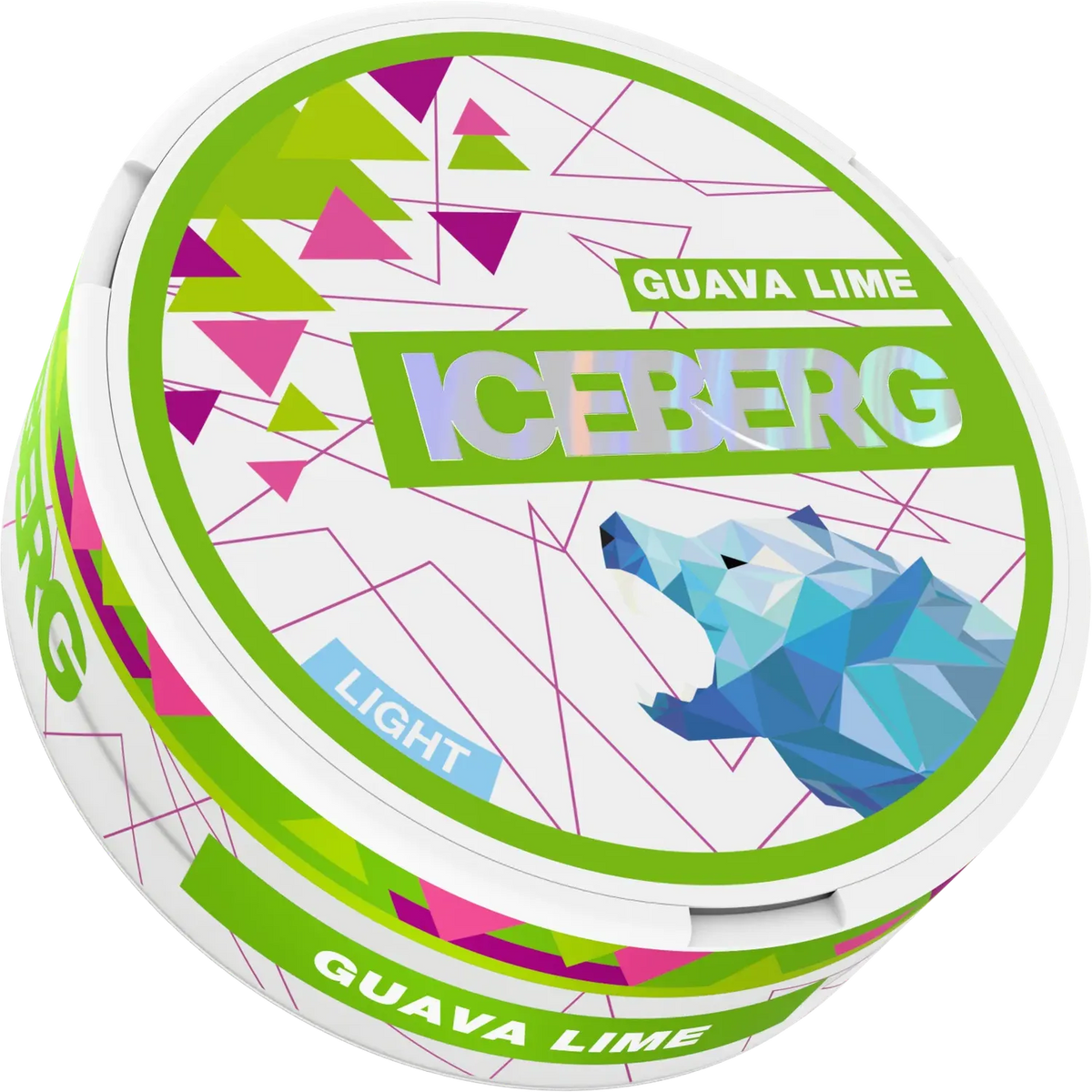 ICEBERG Guava Lime 10 mg official transparent can