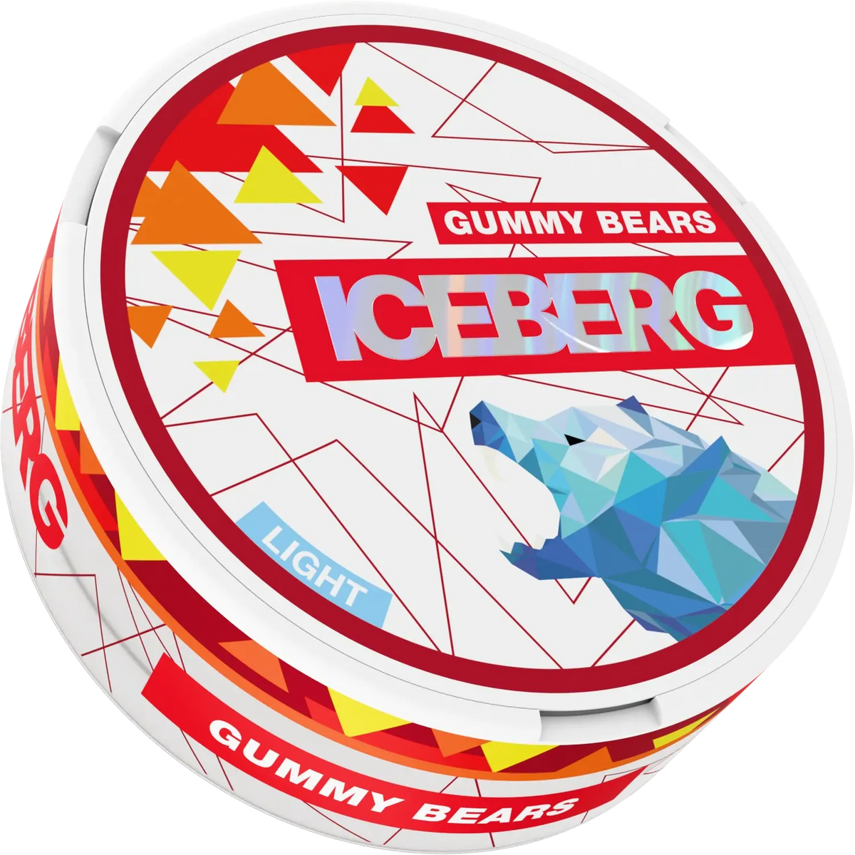 ICEBERG Gummy Bears 10 mg official transparent can