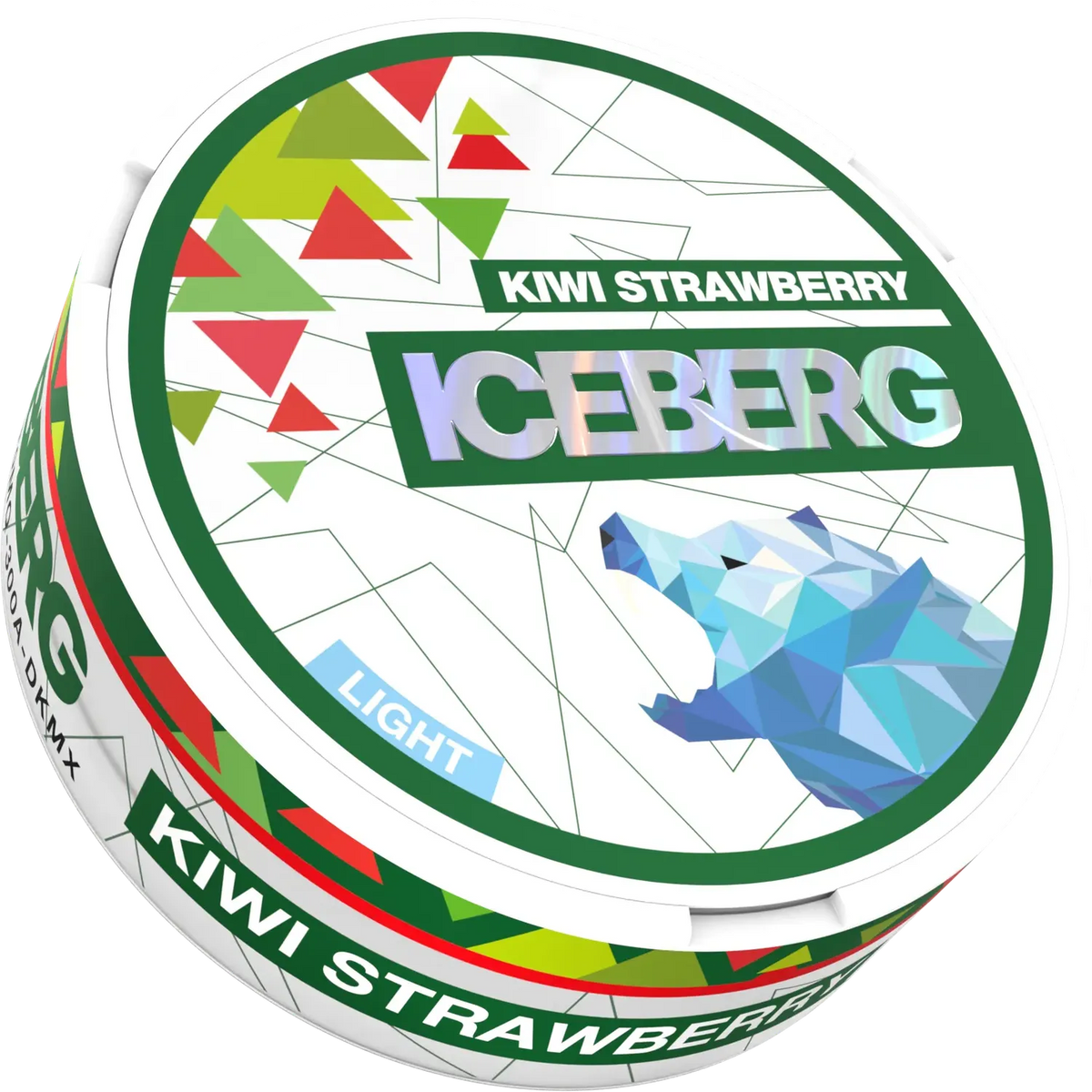 ICEBERG Kiwi Strawberry 10 mg official transparent can