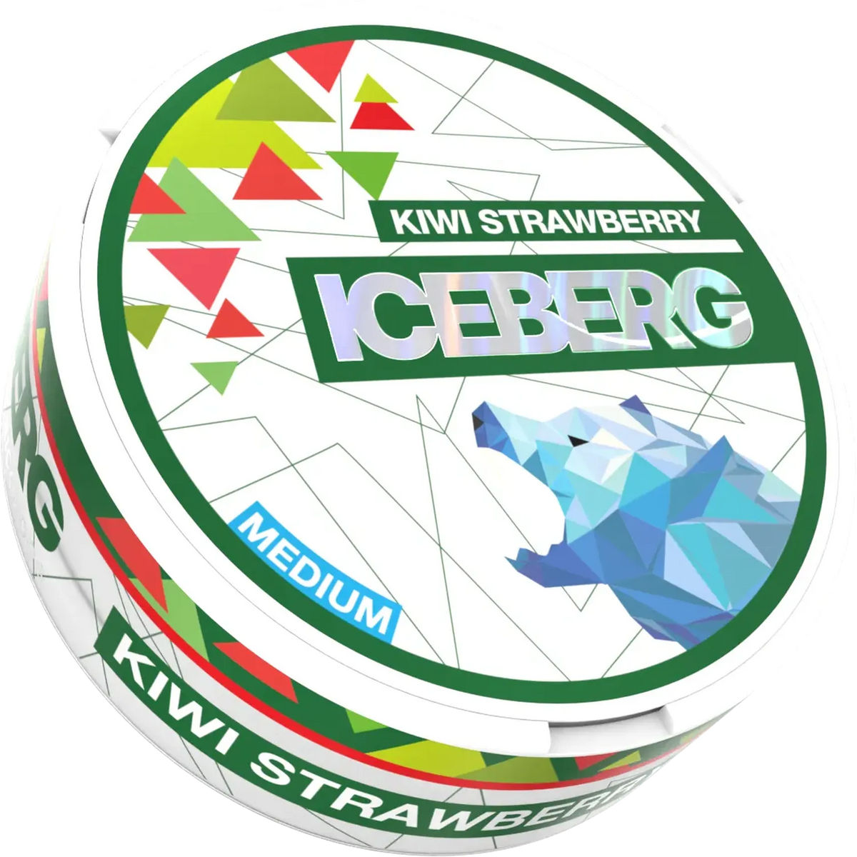 ICEBERG Kiwi Strawberry 16 mg official transparent can