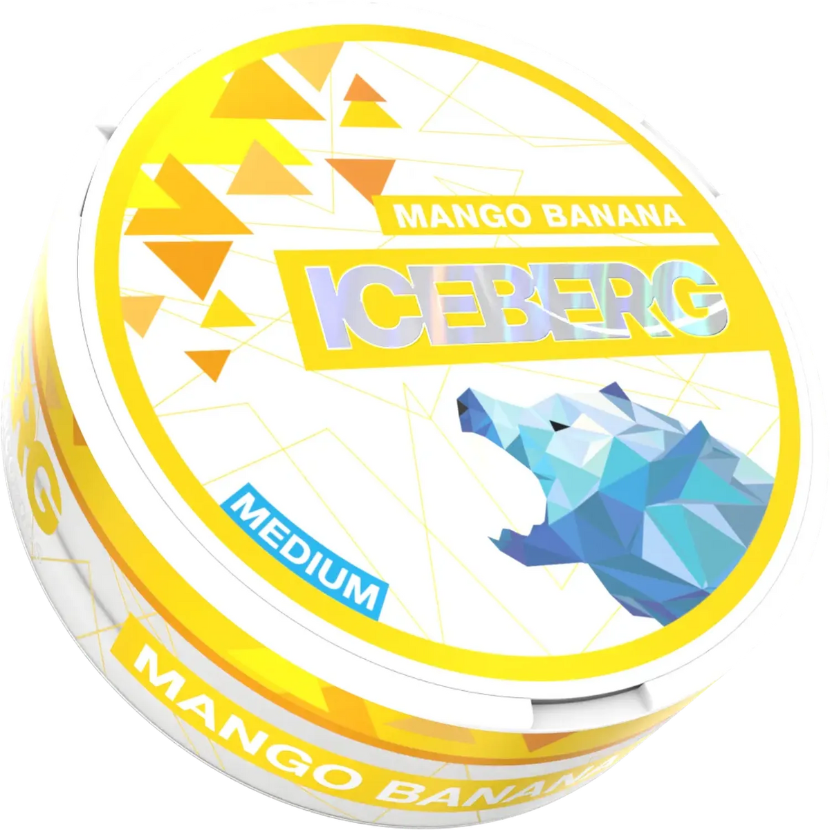 ICEBERG Mango Banana 20 mg official transparent can