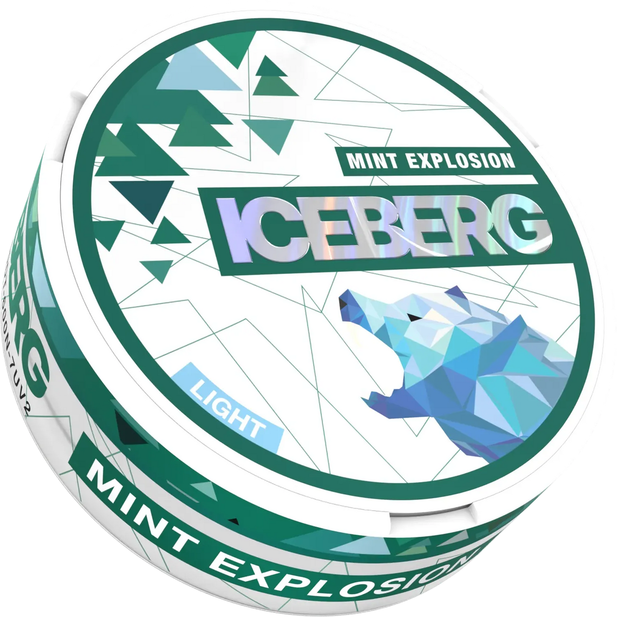 ICEBERG Mint Explosion 10 mg official transparent can