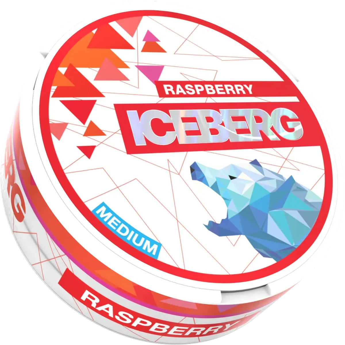 ICEBERG Raspberry 20 mg official transparent can