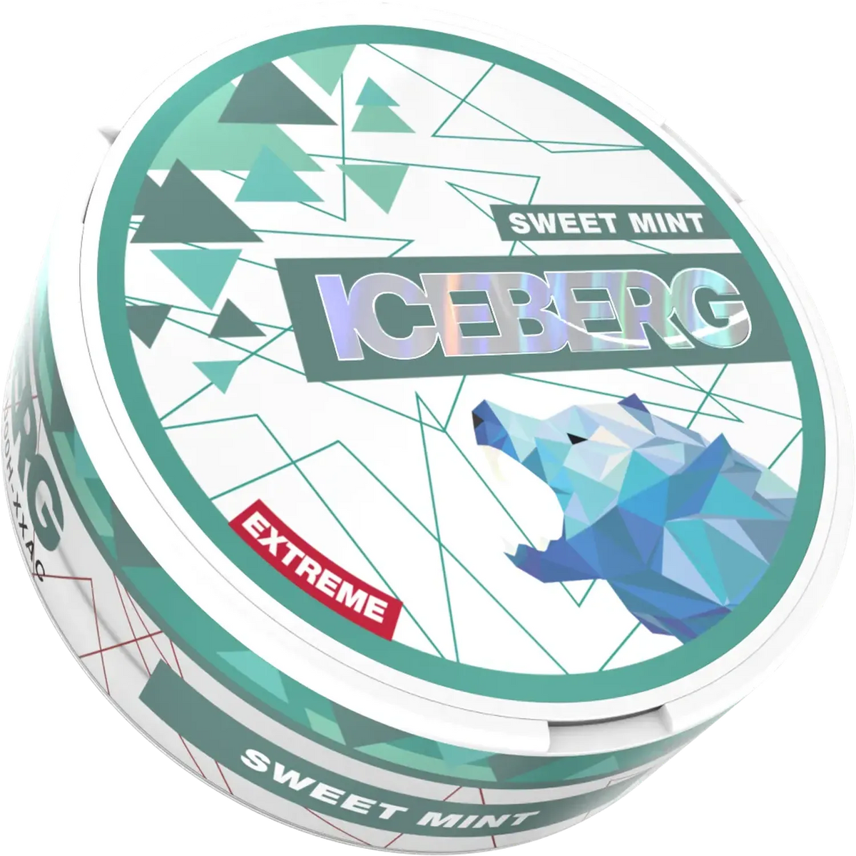 ICEBERG Sweet Mint 16 mg official transparent can