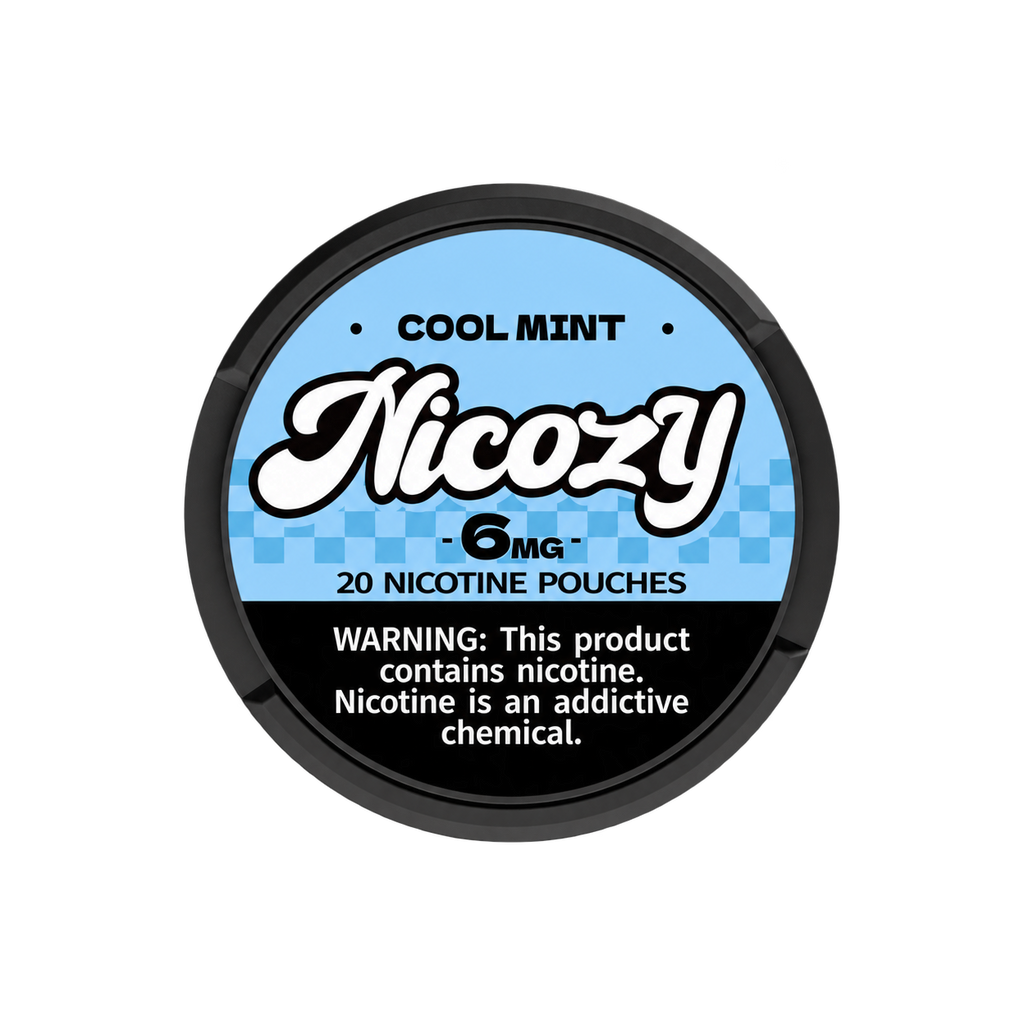Nicozy nicotine pouch tin - transparent product image