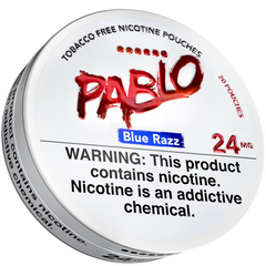 Pablo Blue Razz 24 mg official can