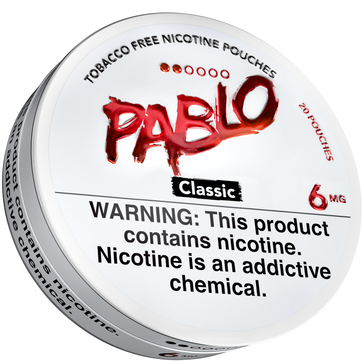 Pablo Classic 6 mg nicotine pouch tin