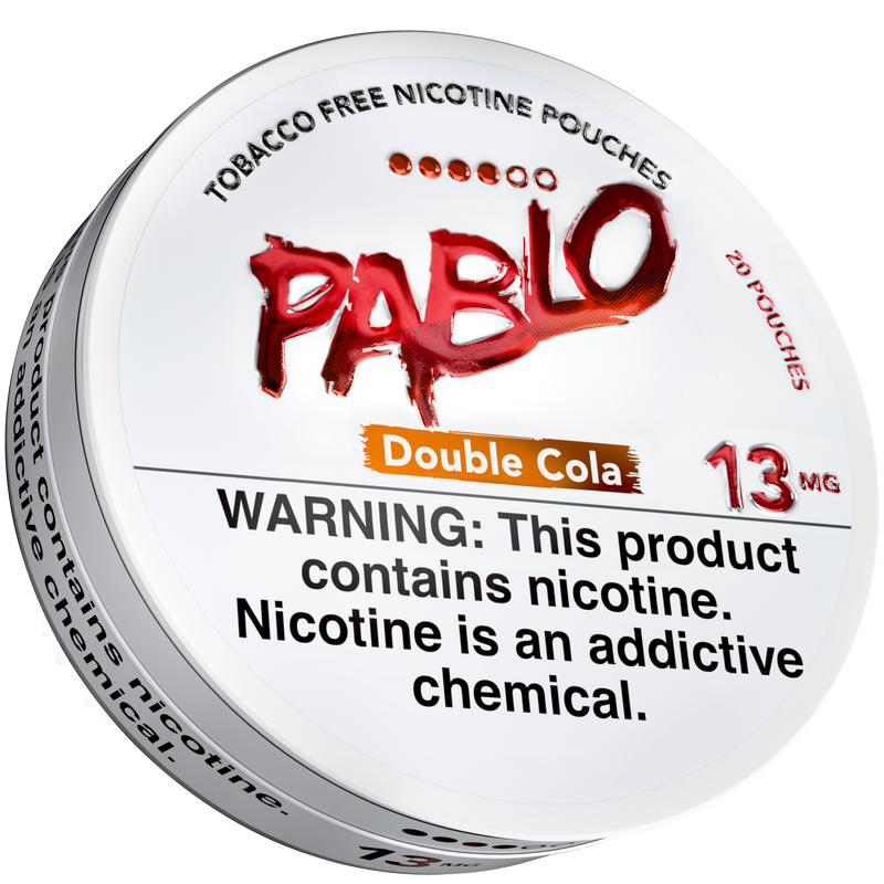 Pablo Double Cola 13 mg nicotine pouch tin