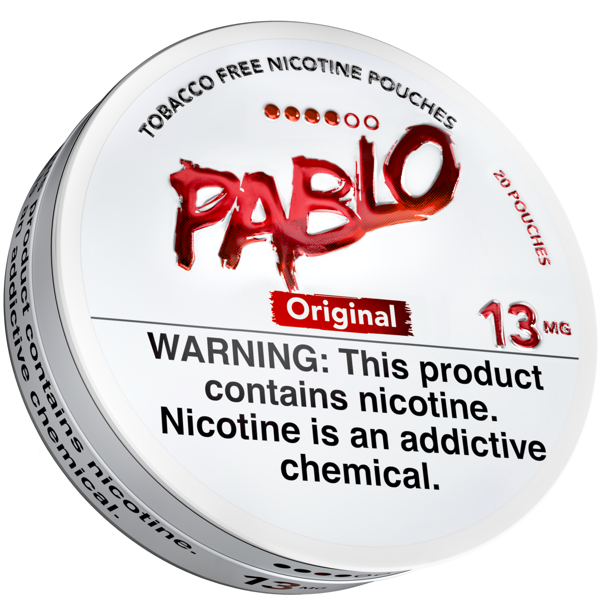 Pablo Original 13 mg nicotine pouch tin