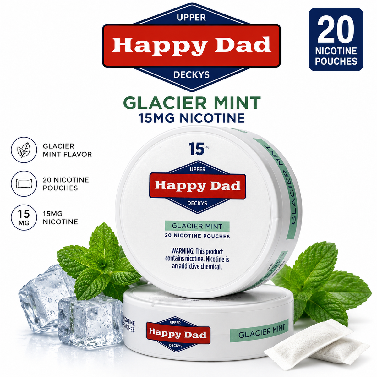 SKUIMG HAPPY DAD :: Glacier Mint