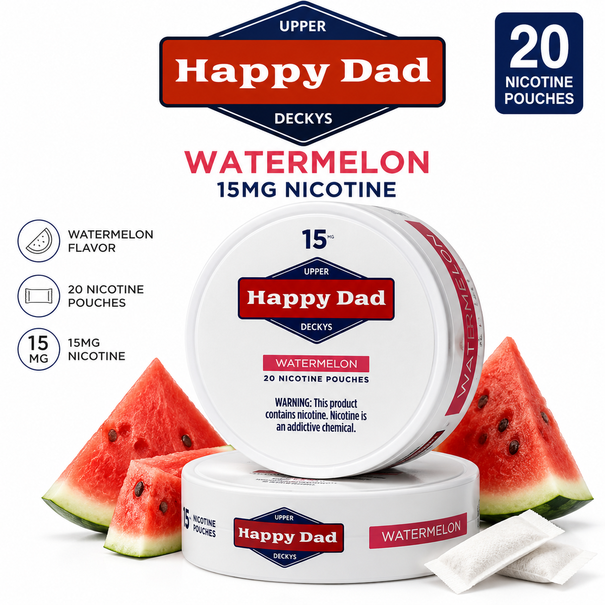 SKUIMG HAPPY DAD :: Watermelon