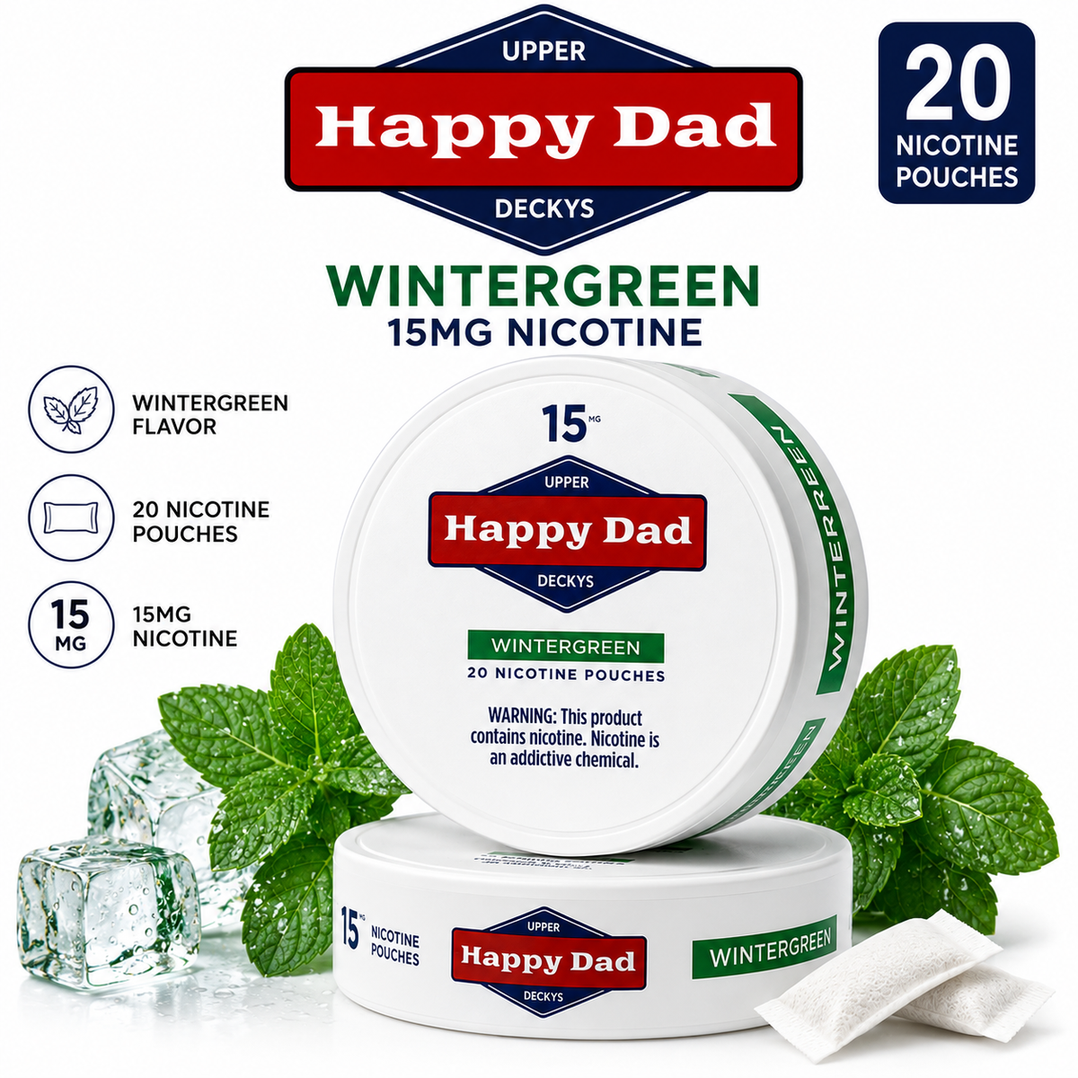 SKUIMG HAPPY DAD :: Wintergreen
