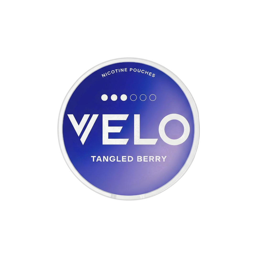 VELO tangled berry nicotine pouches