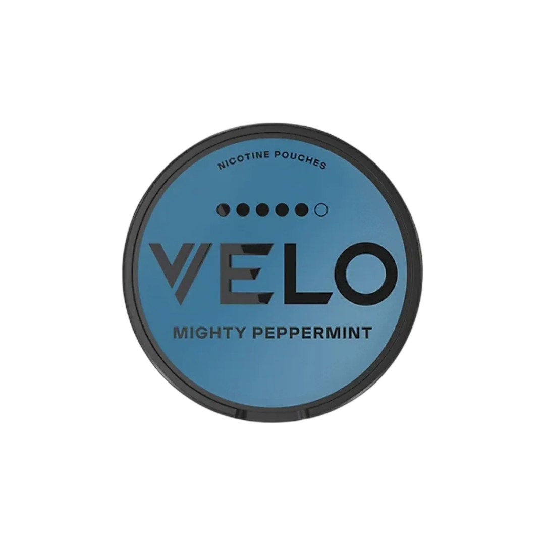 VELO ultra mighty peppermint nicotine pouches