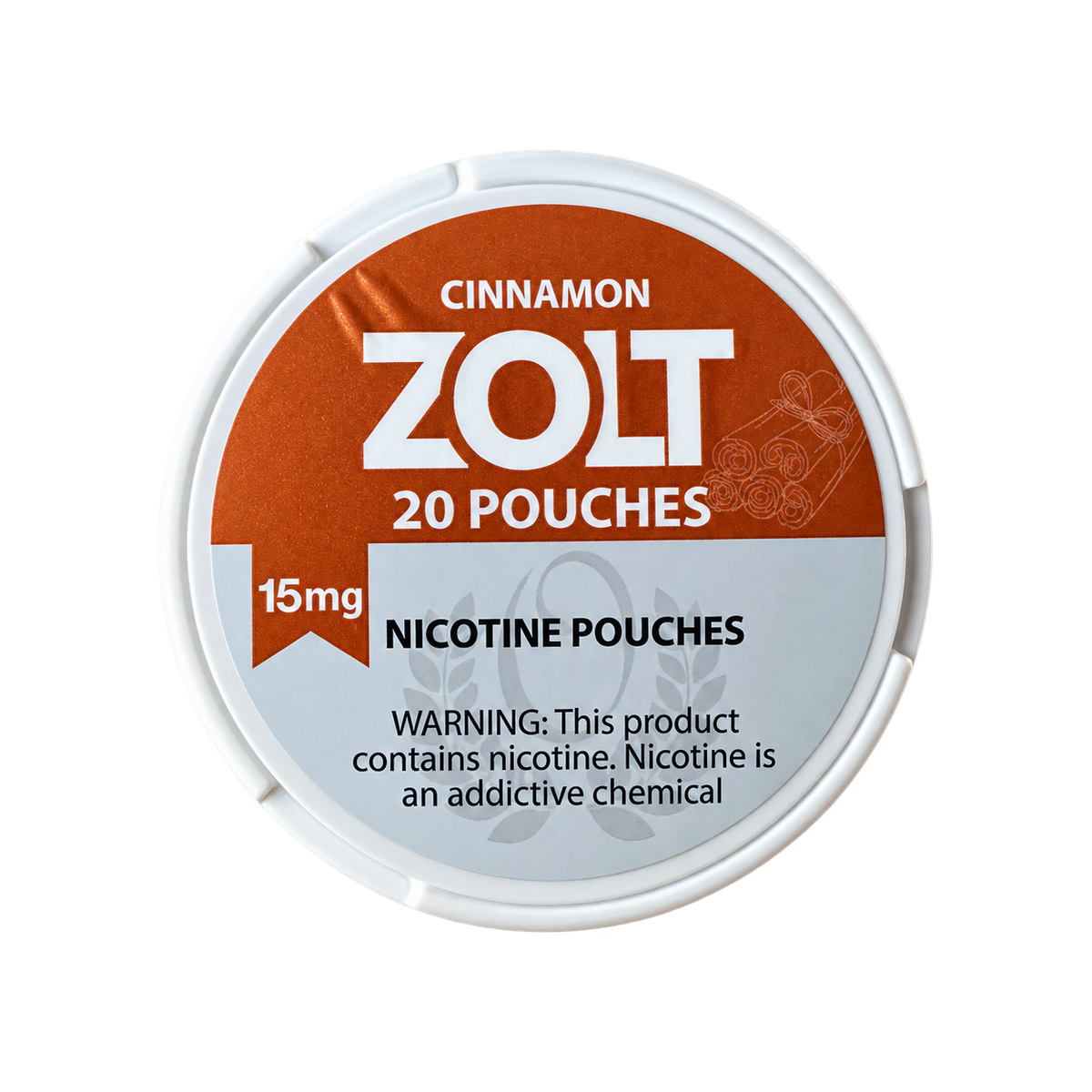 ZOLT Cinnamon 15 mg can — transparent cutout