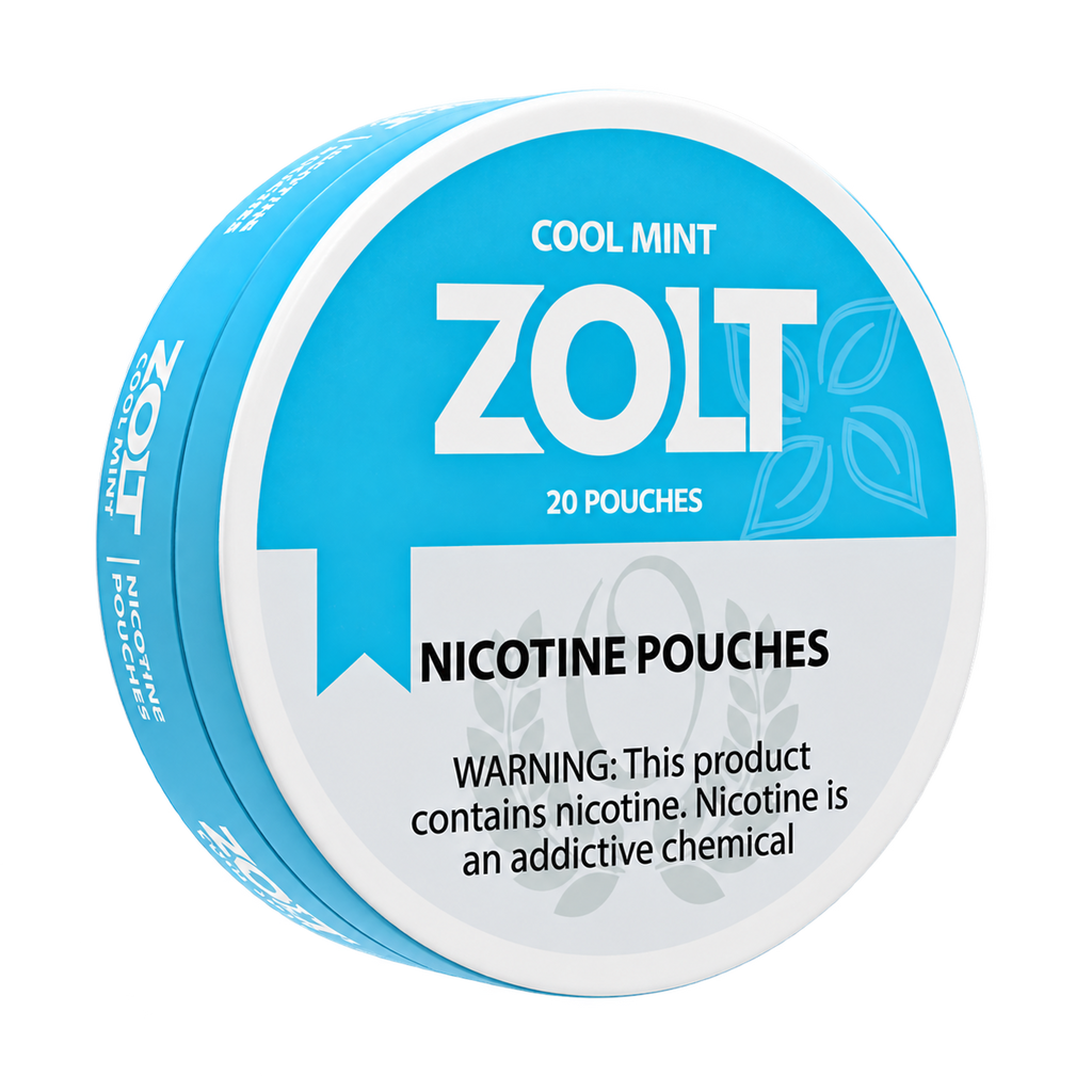 ZOLT nicotine pouch tin - transparent product image