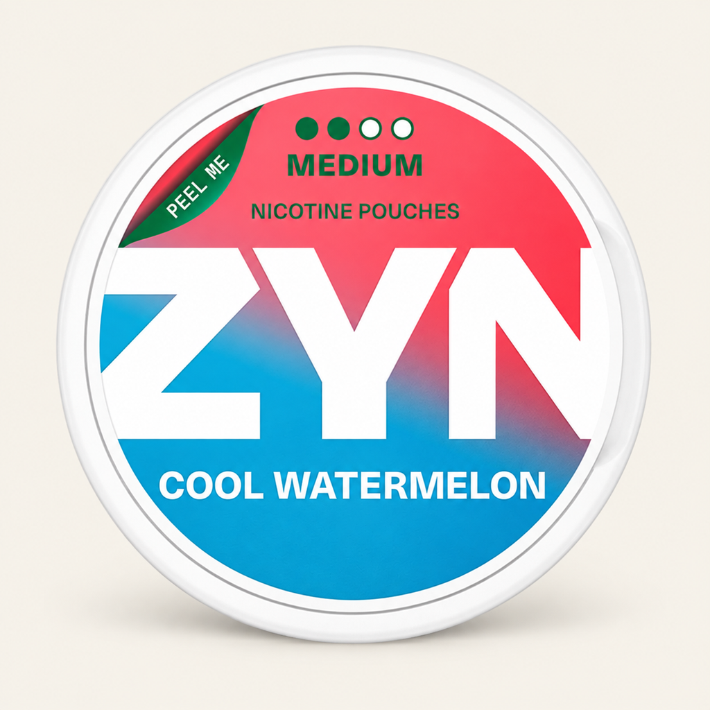 ZYN Cool Watermelon 6 mg nicotine pouches